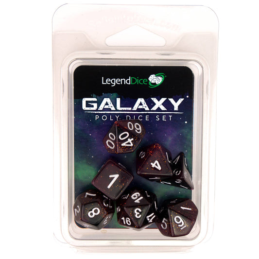 Poly Dice Set - Galaxy
