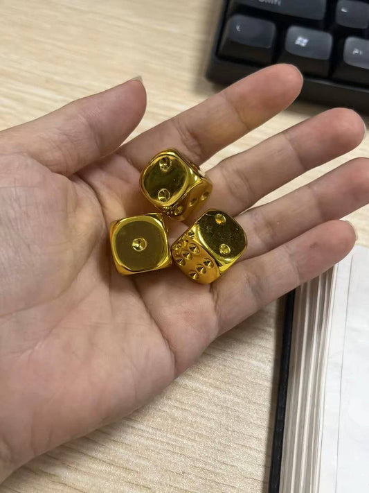 Gold Plated D6 5 Pcs Set