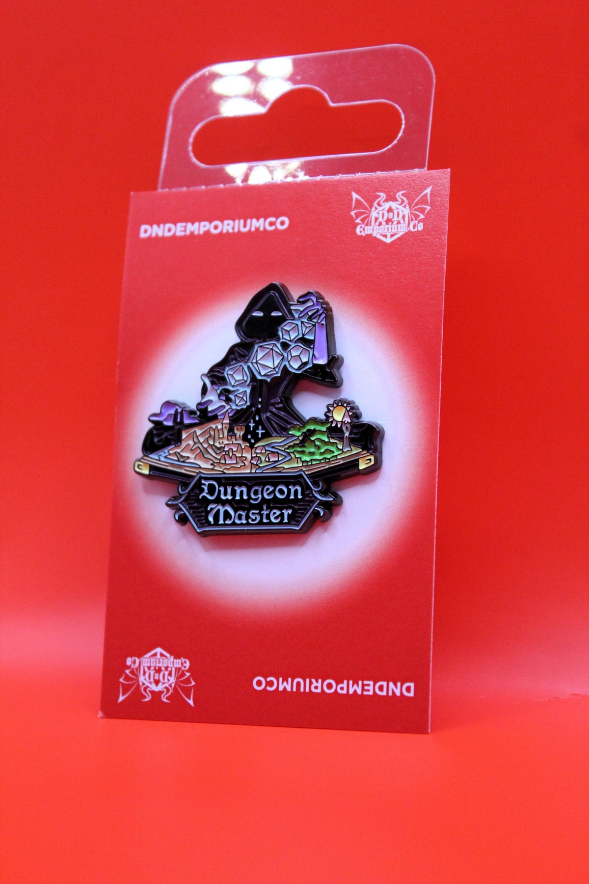 Hooded Dungeon Master Enamel Pin Badge | 1 Pcs Metal Pin