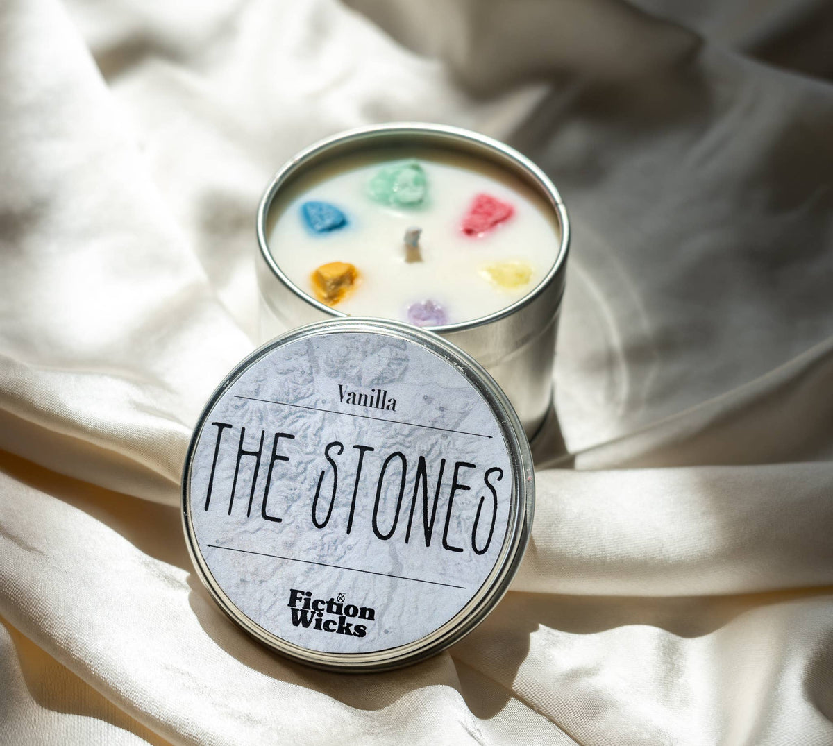 The Stones Candle | marvel inspired || Vanilla scented vegan: 150g candle