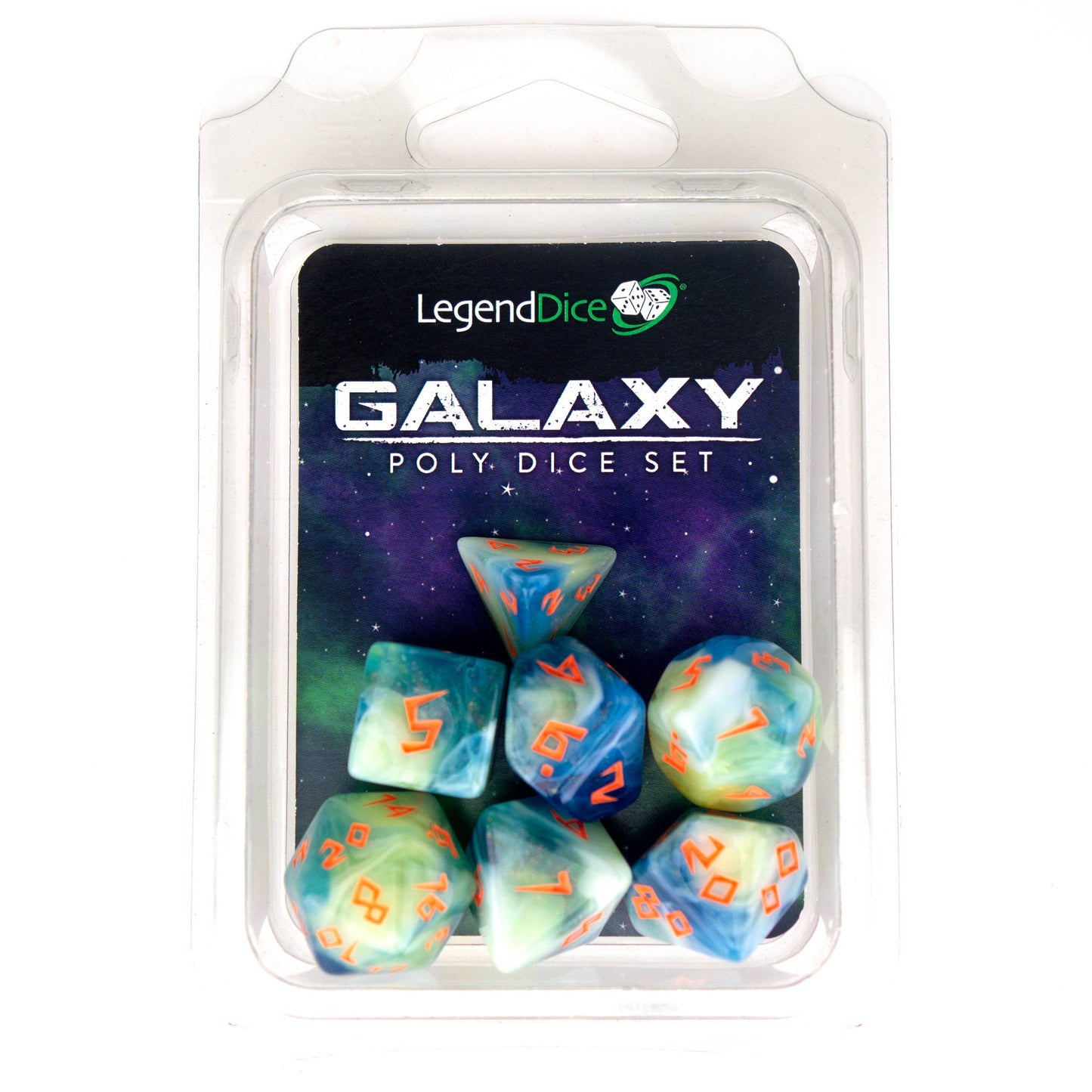 Poly Dice Set - Galaxy