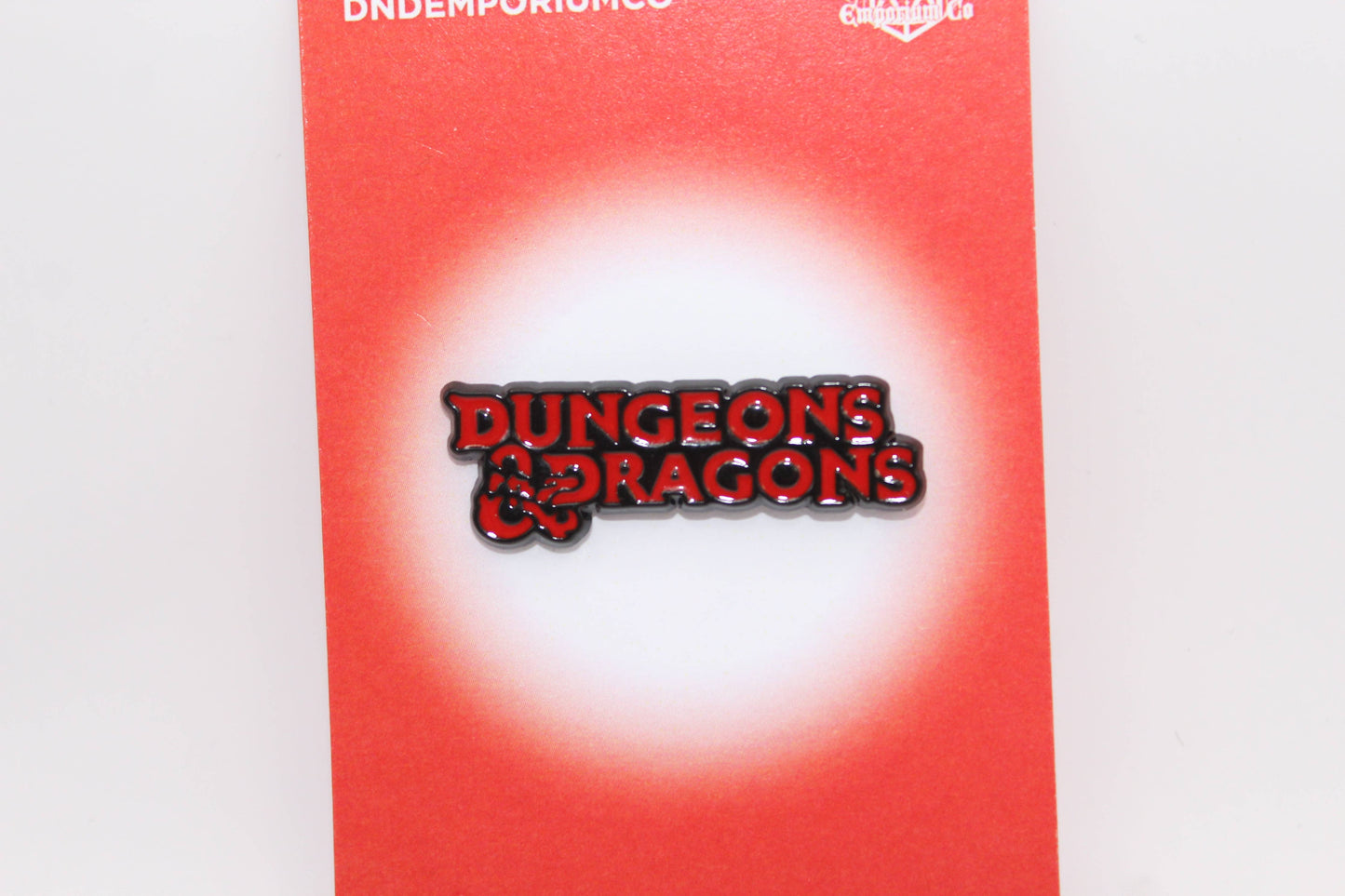 Red Dungeons & Dragons | 1 Pcs D&D Enamel Pin