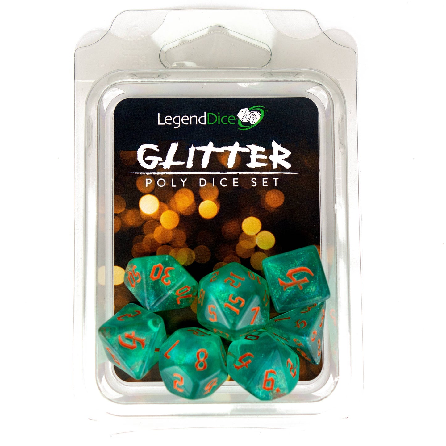 Poly Dice Set - Glitter