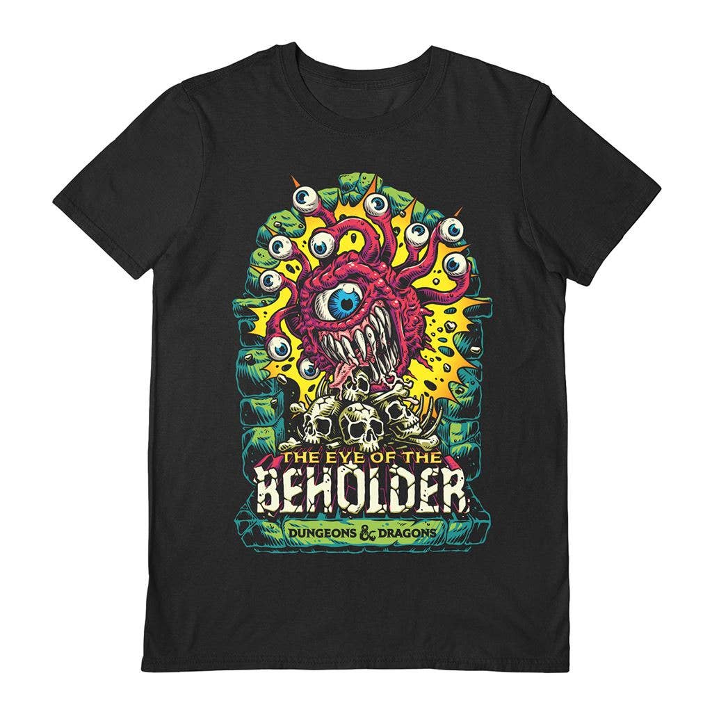 Dungeons&Dragons Official The Eye of the Beholder Black: XL
