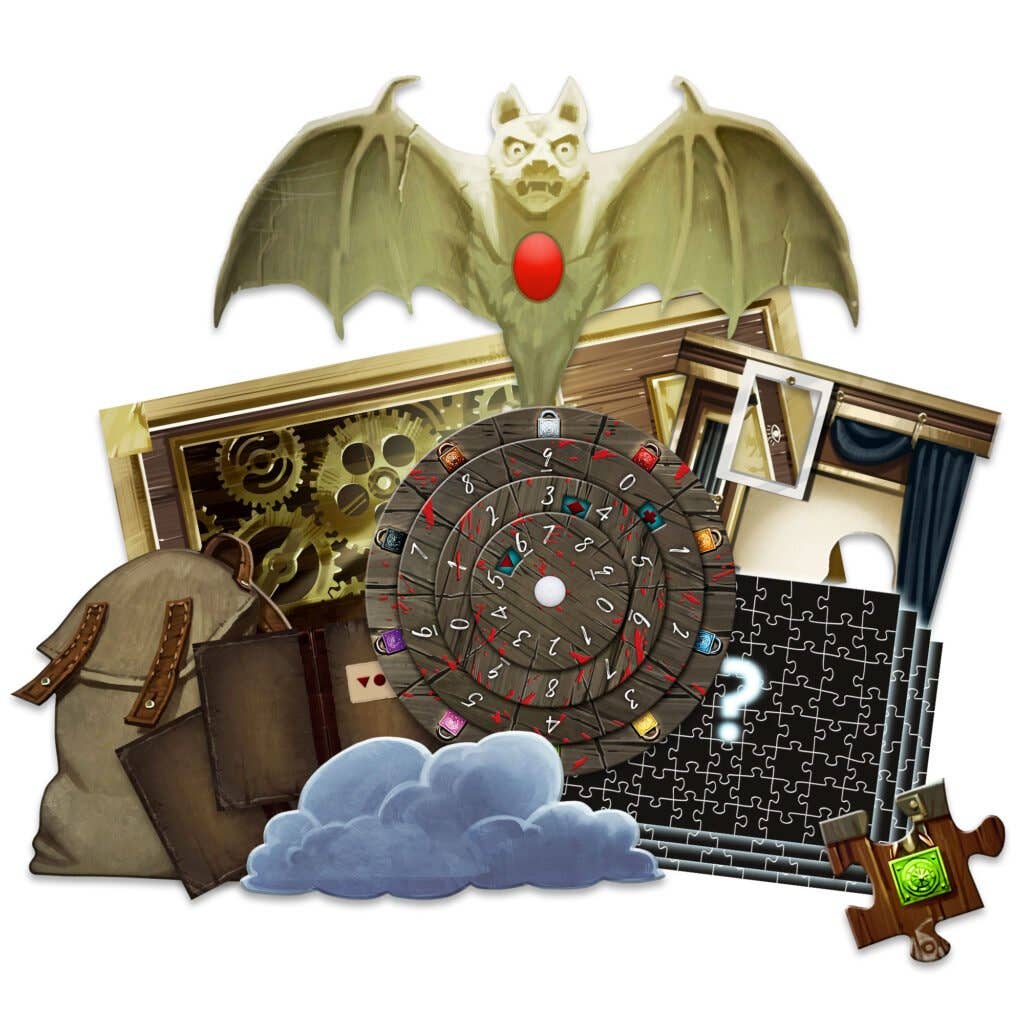 EXIT Puzzle: Nightfall Manor - Escape Room Board Game