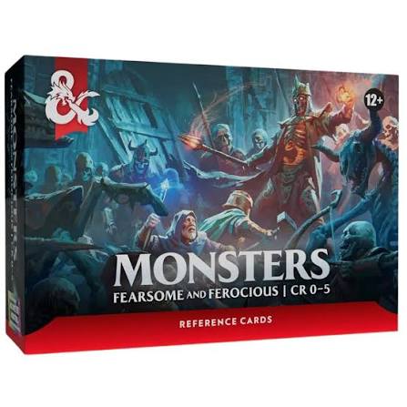 Dungeons & Dragons - Monster Cards: Fearsome and Ferocious CR 0-5
