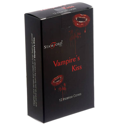 37177 Stamford Black Incense Cones - Vampire Kiss