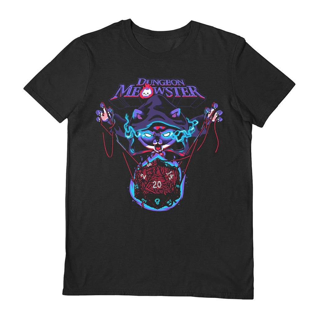 Vo Maria (Dungeon Meowster) Black Unisex T-Shirt: L