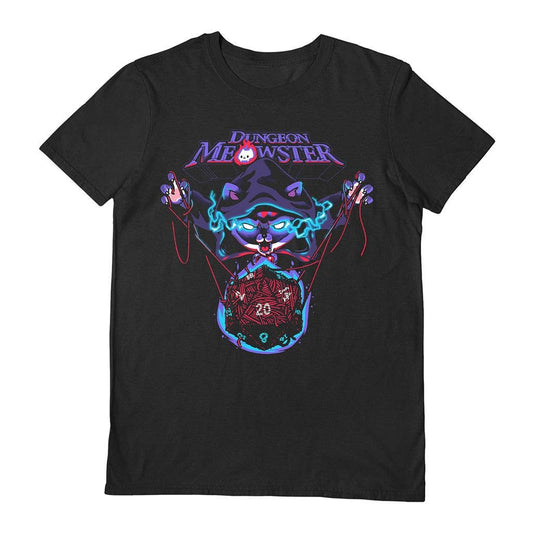 Vo Maria (Dungeon Meowster) Black Unisex T-Shirt: XL