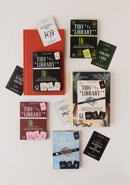 TIDY THE LIBRARY: The Expansion Pack Book Lover's Card Game