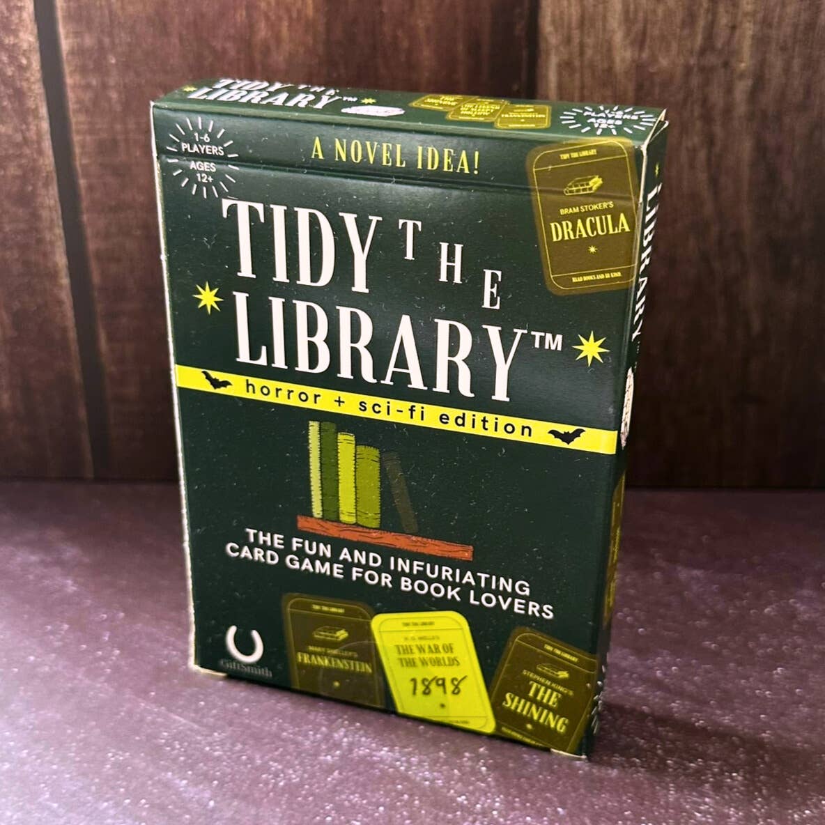 TIDY THE LIBRARY: The Horror + Sci-Fi Edition - Bookish Game