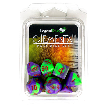 Poly Dice Set - Elemental
