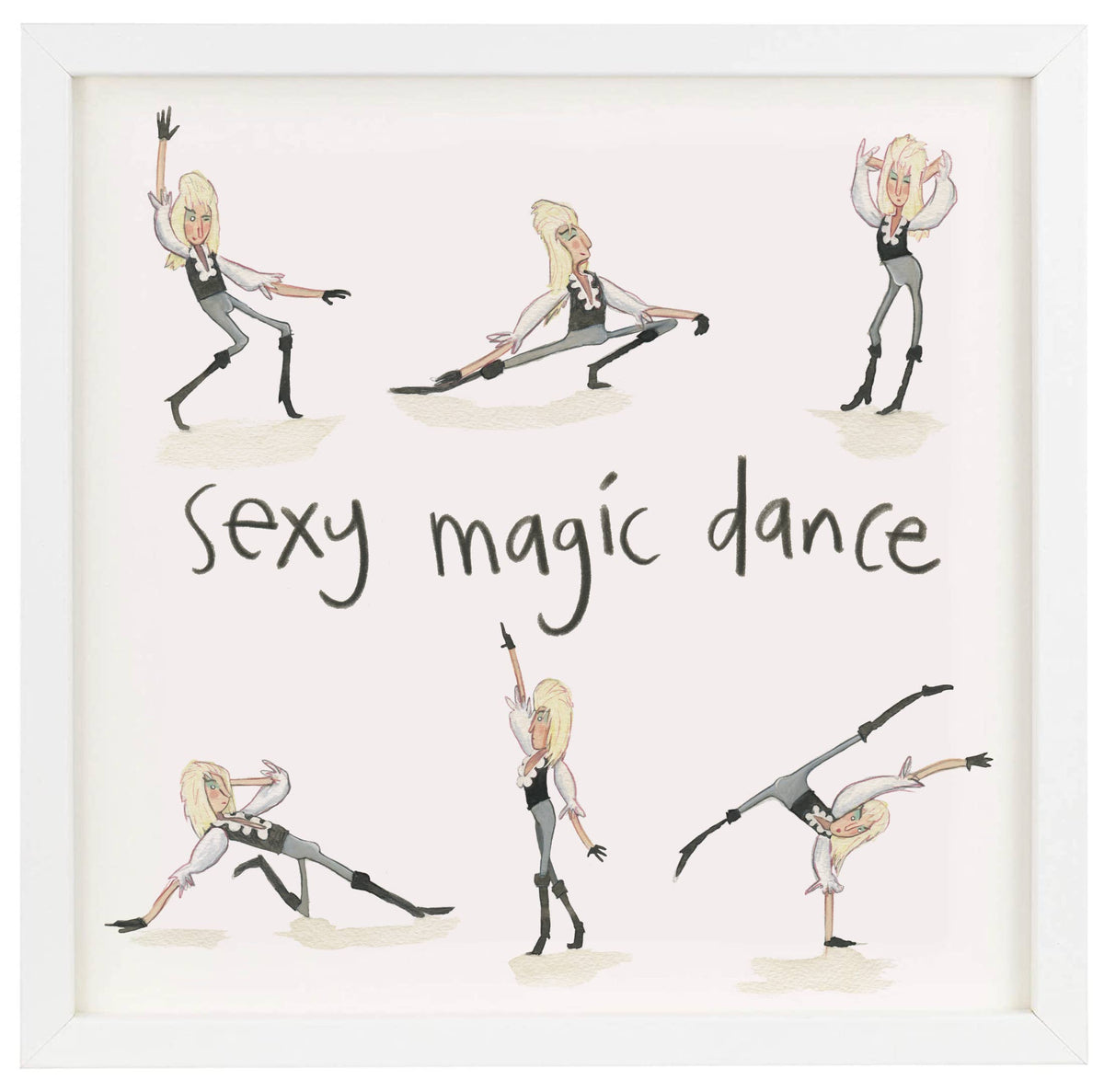 Sexy Magic Dance - Labyrinth fantasy film wall art print 
