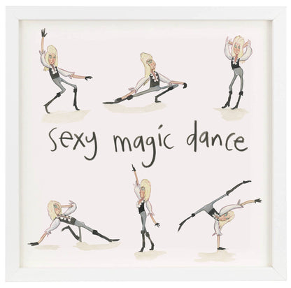 Sexy Magic Dance - Labyrinth fantasy film wall art print 