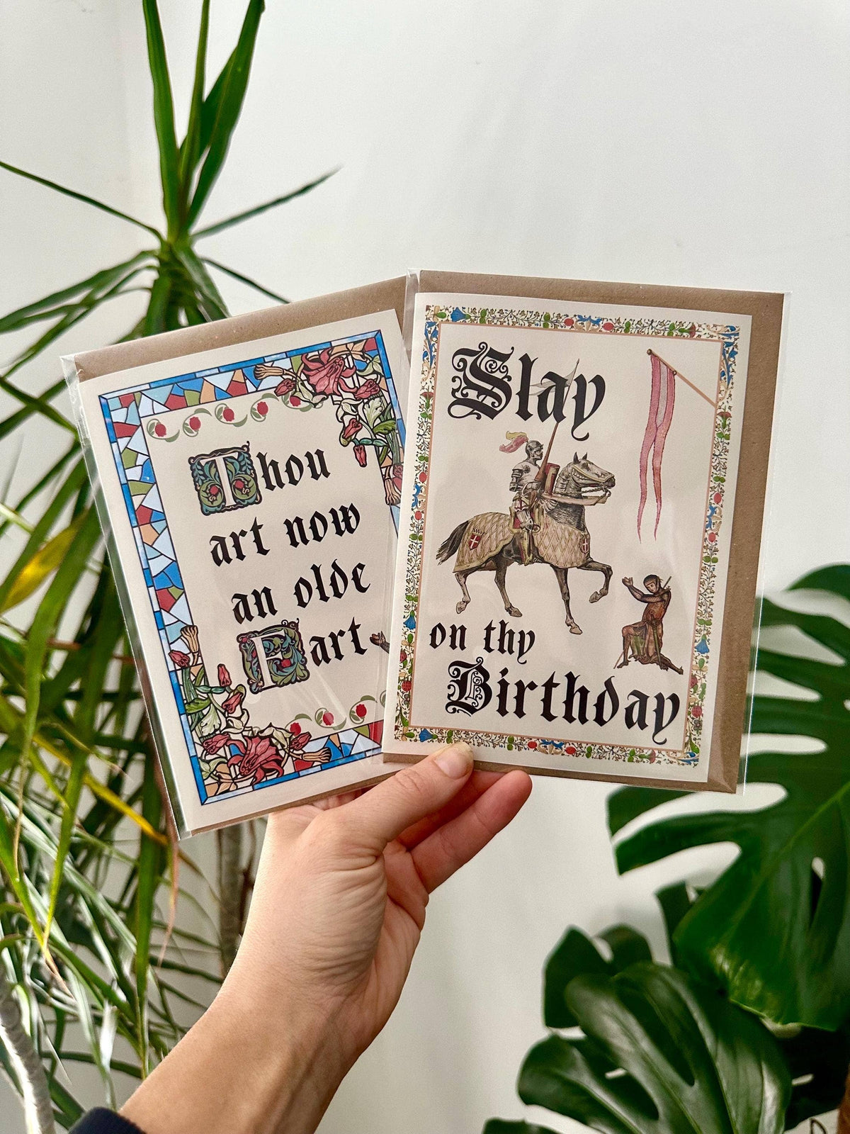 Medieval Inspired Funny Birthday Greeting Card #4