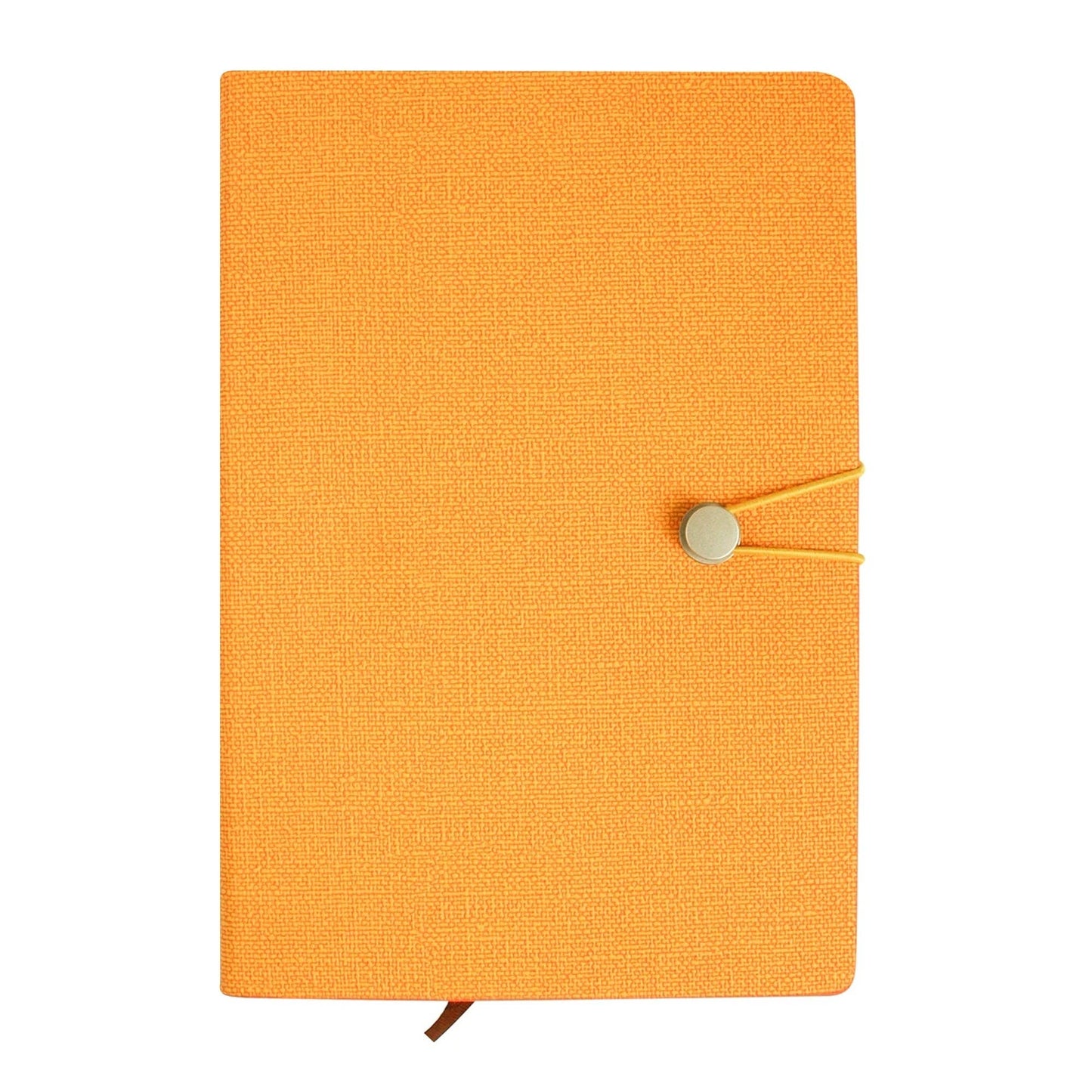 A5 PU Leather Hardback Notebook: Grey