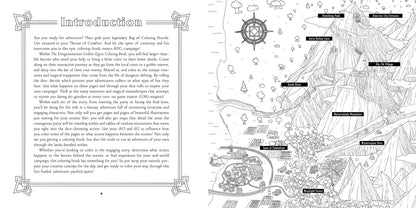 Düngeonmeister Goblin Quest Coloring Book