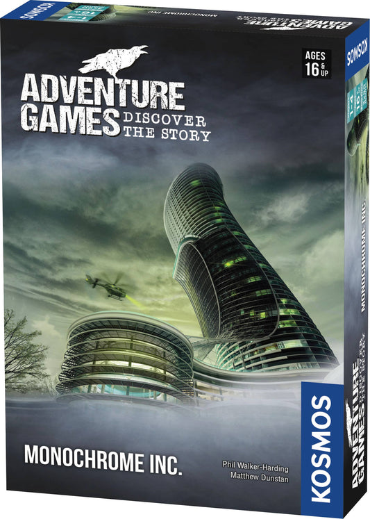 Adventure Games: Monochrome Inc - Board Game