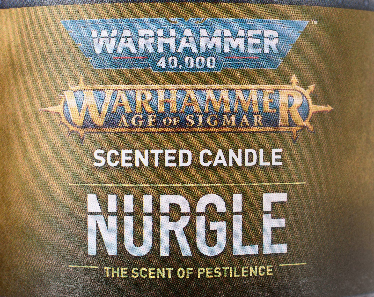 Warhammer 40000: Nurgle Candle