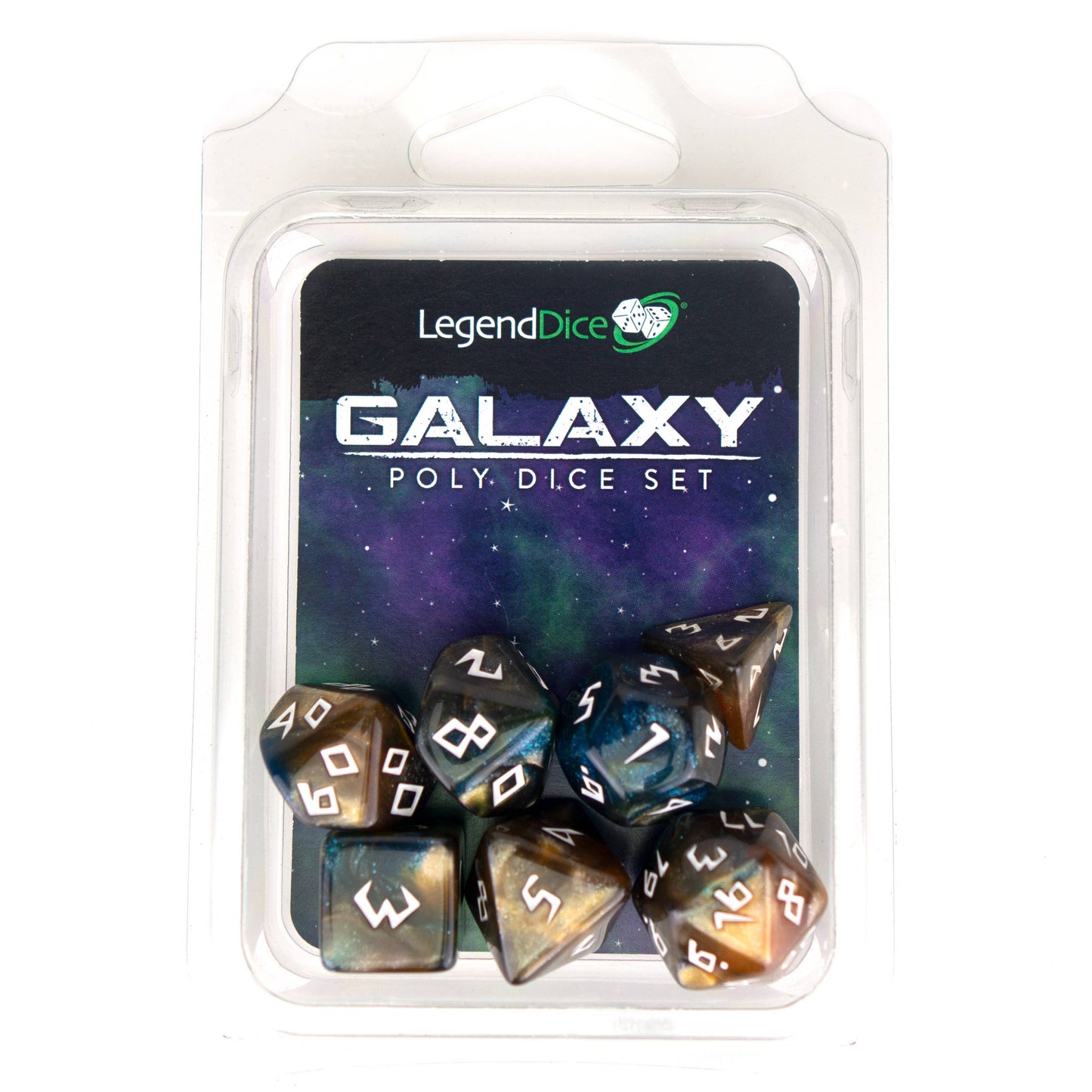Poly Dice Set - Galaxy