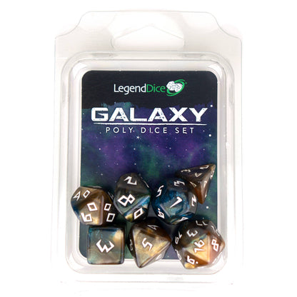 Poly Dice Set - Galaxy