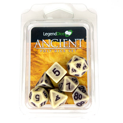 Poly Dice Set - Ancient
