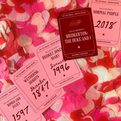 TIDY THE LIBRARY: The Romance Edition - Bookish Card Game