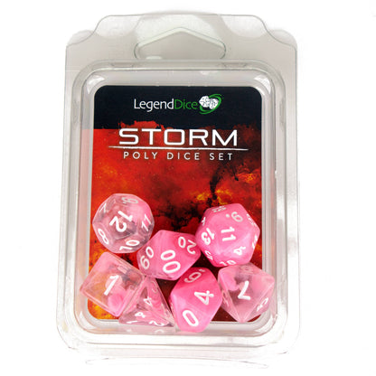 Poly Dice Set - Storm
