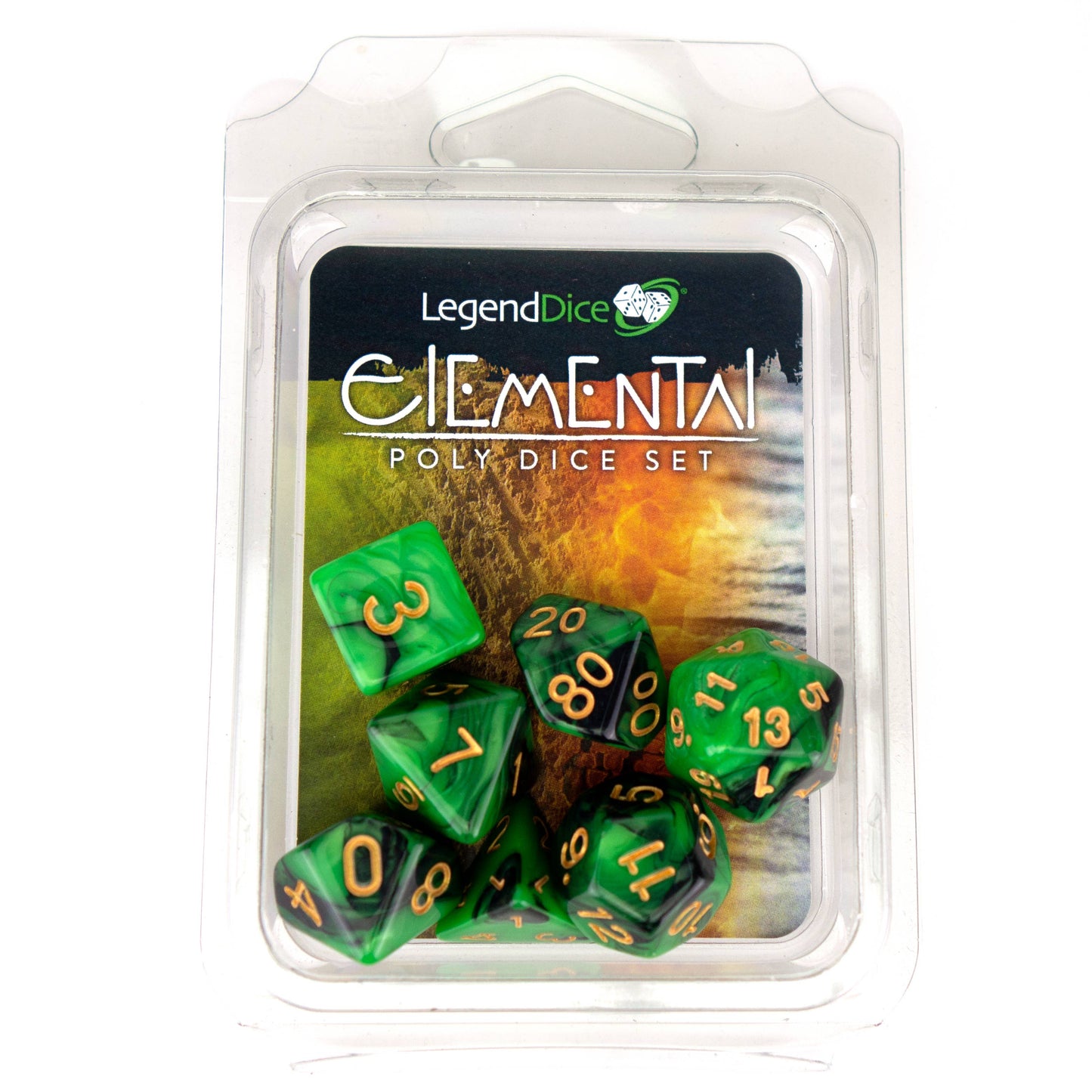 Poly Dice Set - Elemental