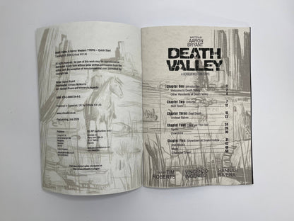 Death Valley - Horror/Western RPG Quick Start
