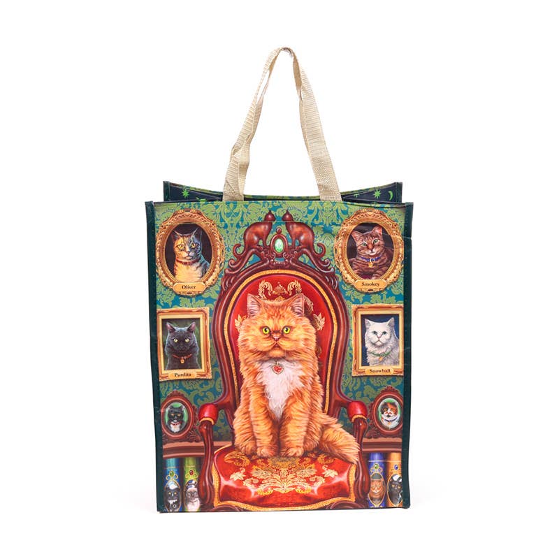 Lisa Parker Mad About Cats Reusable Shopping Bag