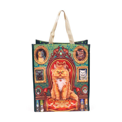 Lisa Parker Mad About Cats Reusable Shopping Bag