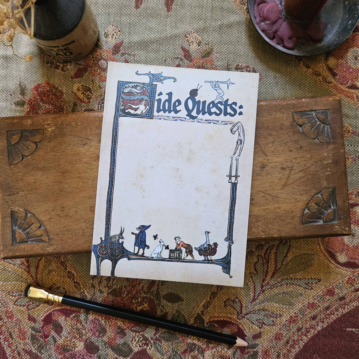 Notepad – Side Quests
