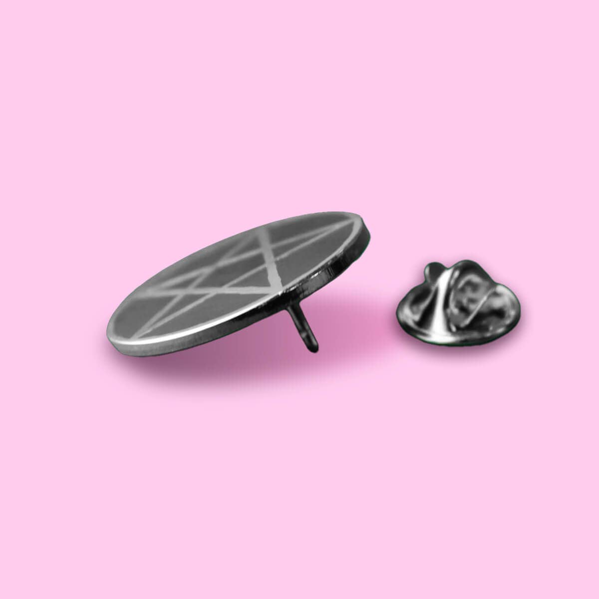 PENTAGRAM ENAMEL PIN