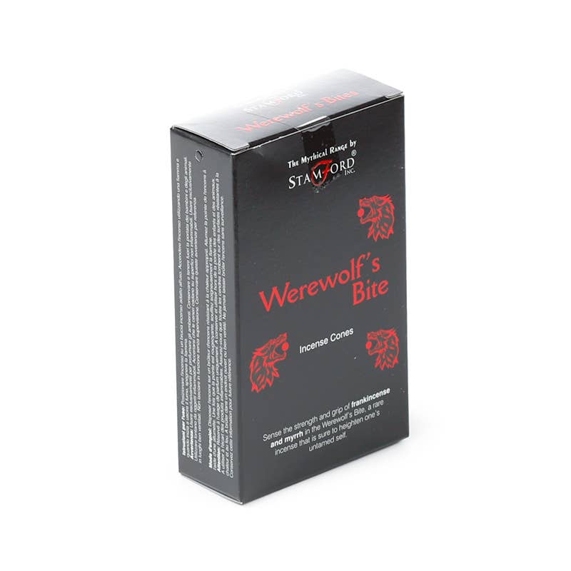 Stamford Black Incense Cones - Werewolfs Bite