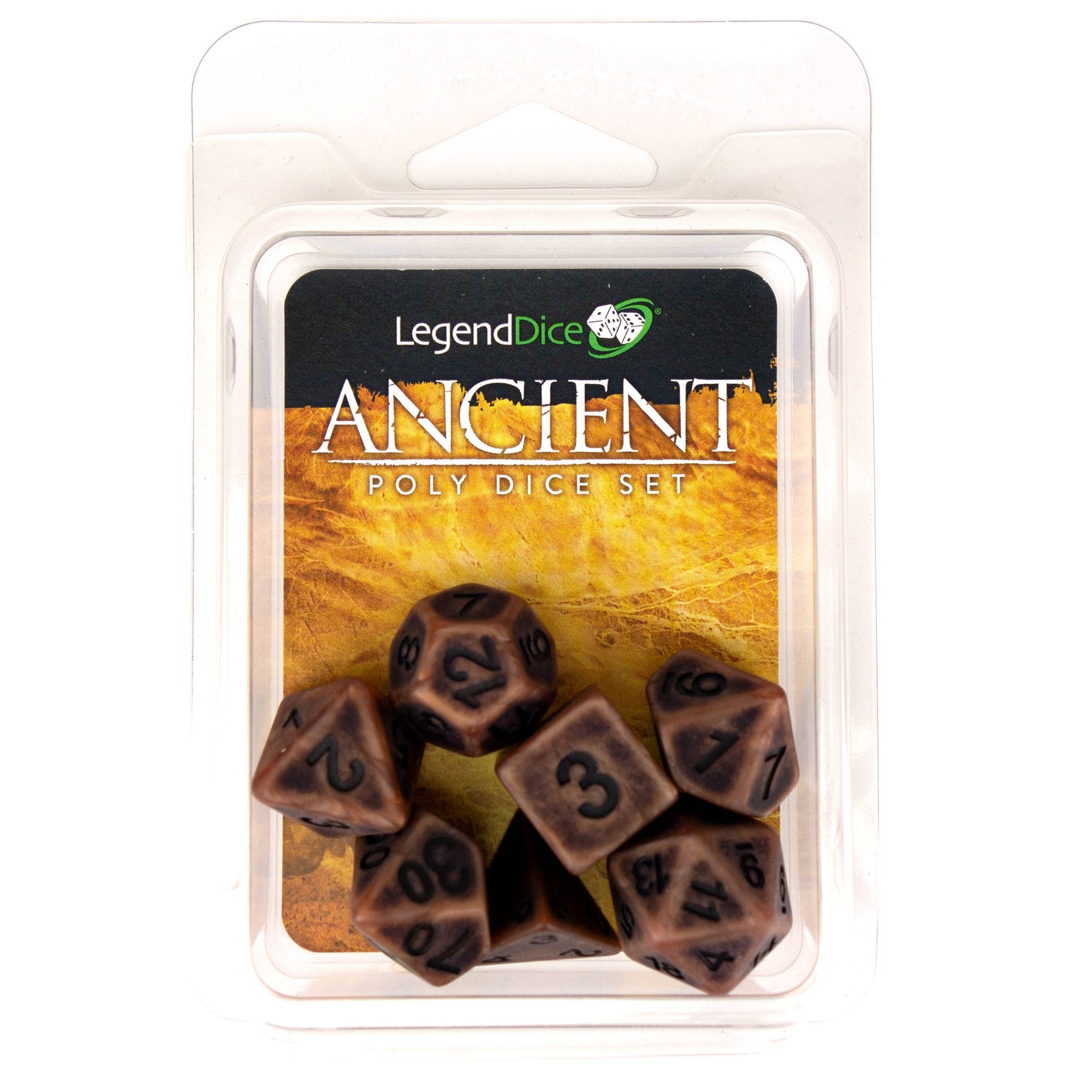 Poly Dice Set - Ancient