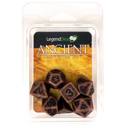 Poly Dice Set - Ancient