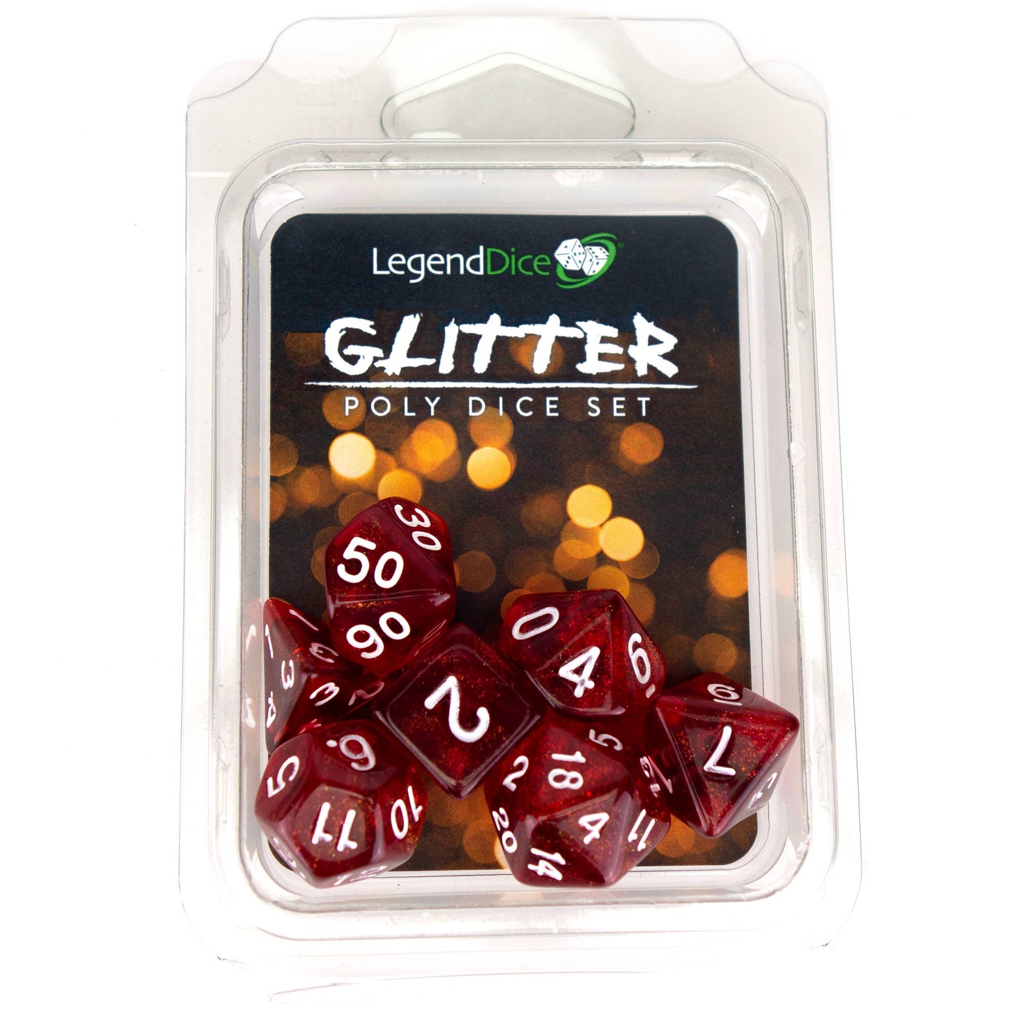 Poly Dice Set - Glitter