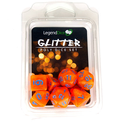 Poly Dice Set - Glitter