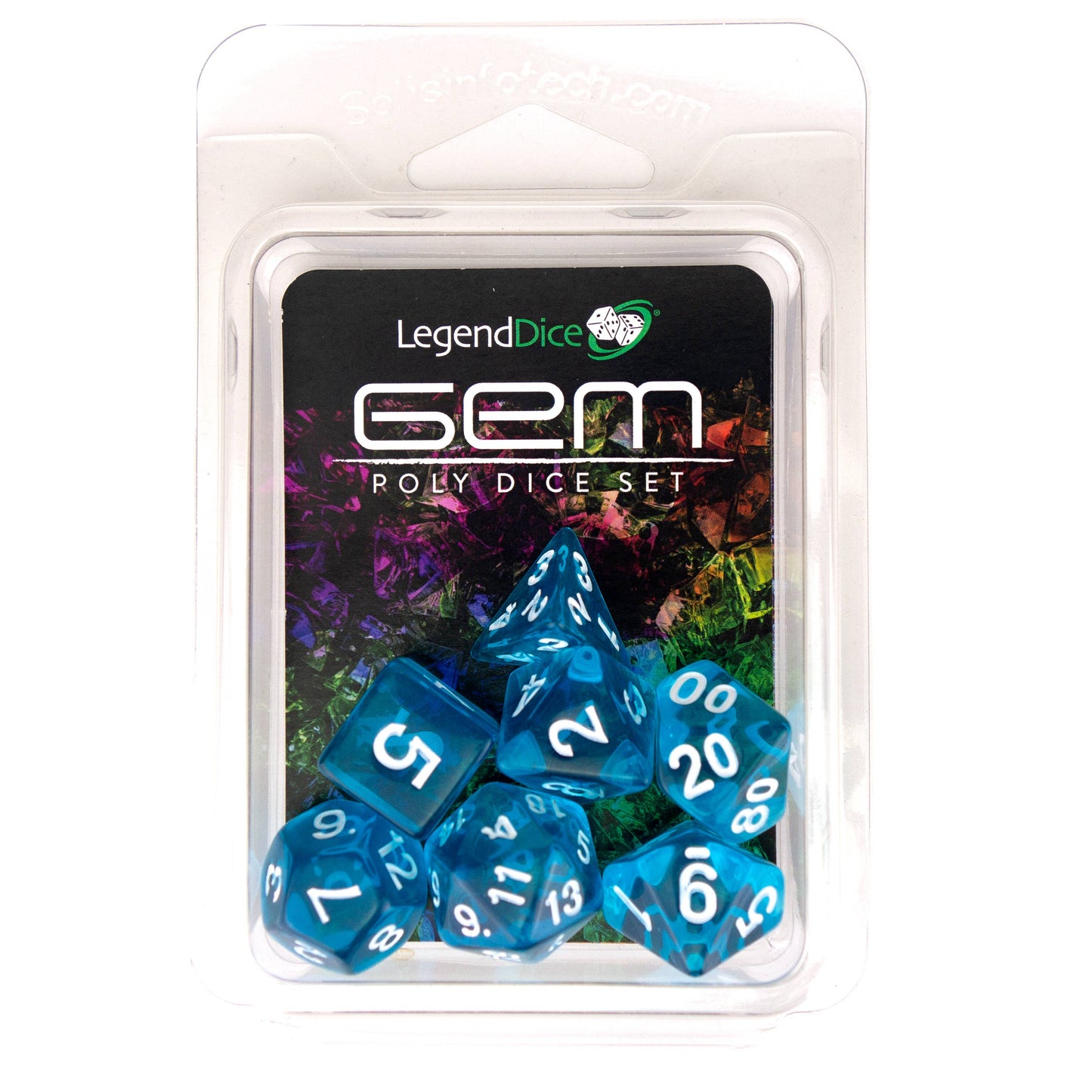 Poly Dice Set - Gem