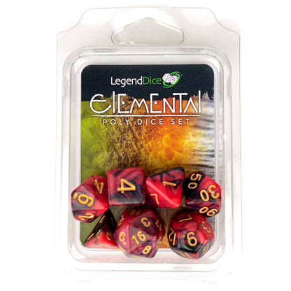 Poly Dice Set - Elemental