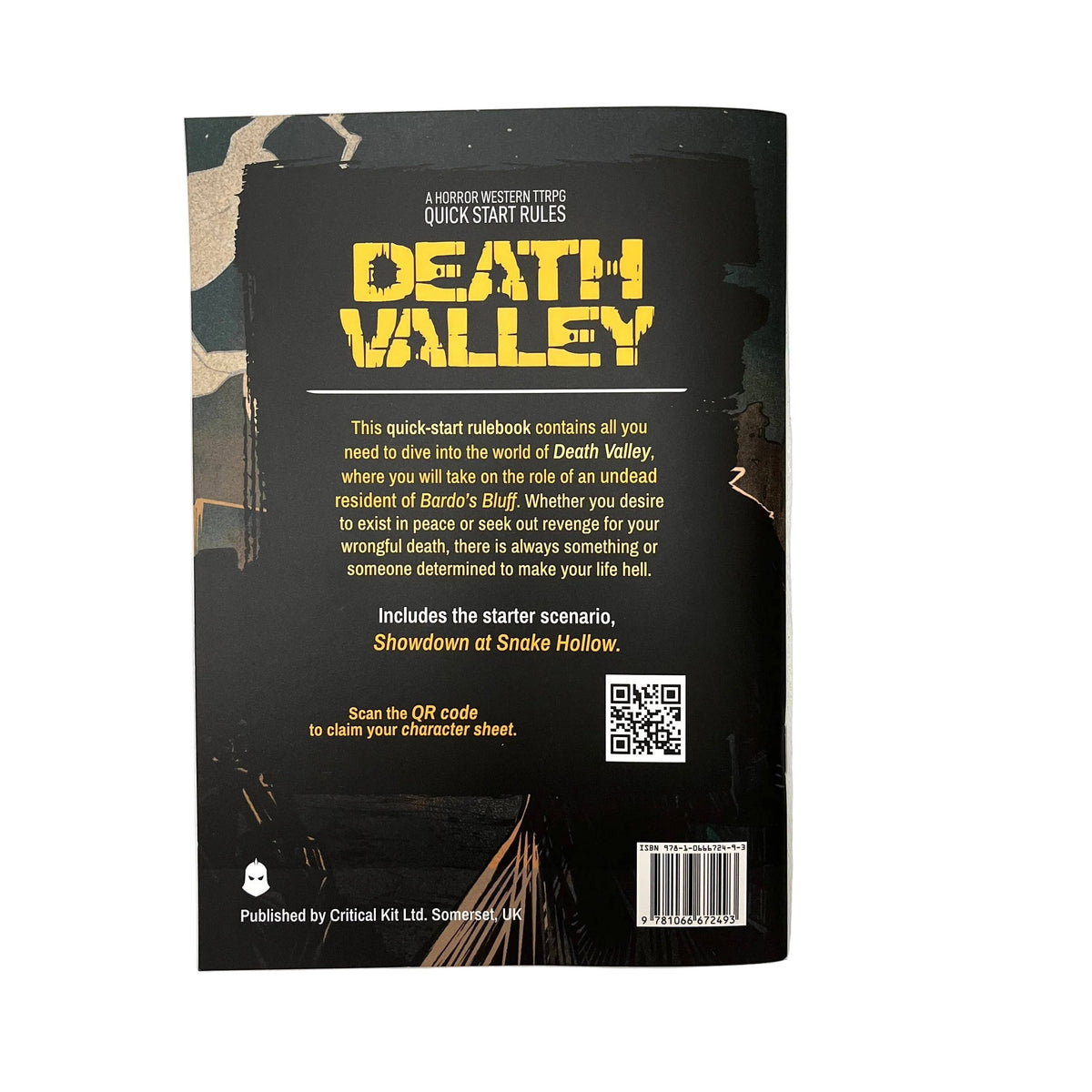 Death Valley - Horror/Western RPG Quick Start