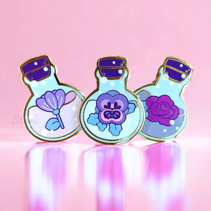 Potion Pins: Winter Shrubs