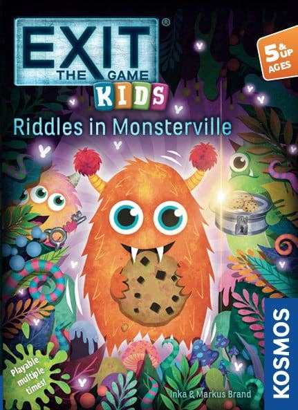 EXIT Kids: Riddles in Monsterville - Escape Room Board Game