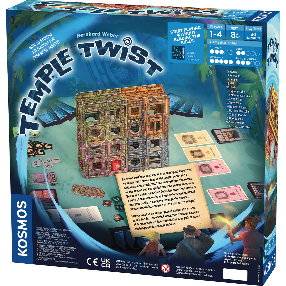 Temple Twist - Board Game