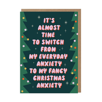 Funny Christmas Card – Fancy Christmas Anxiety: Bio Cello