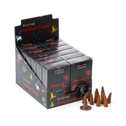 Stamford Black Incense Cones - Werewolfs Bite