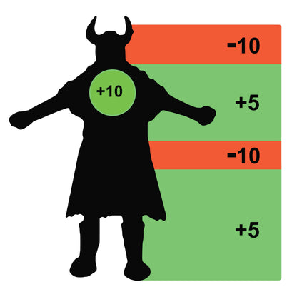 Pillowfight Warriors® Toy Viking Cross Shield