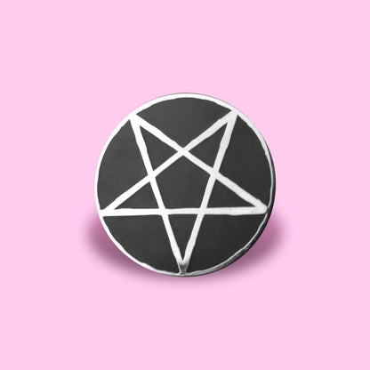 PENTAGRAM ENAMEL PIN