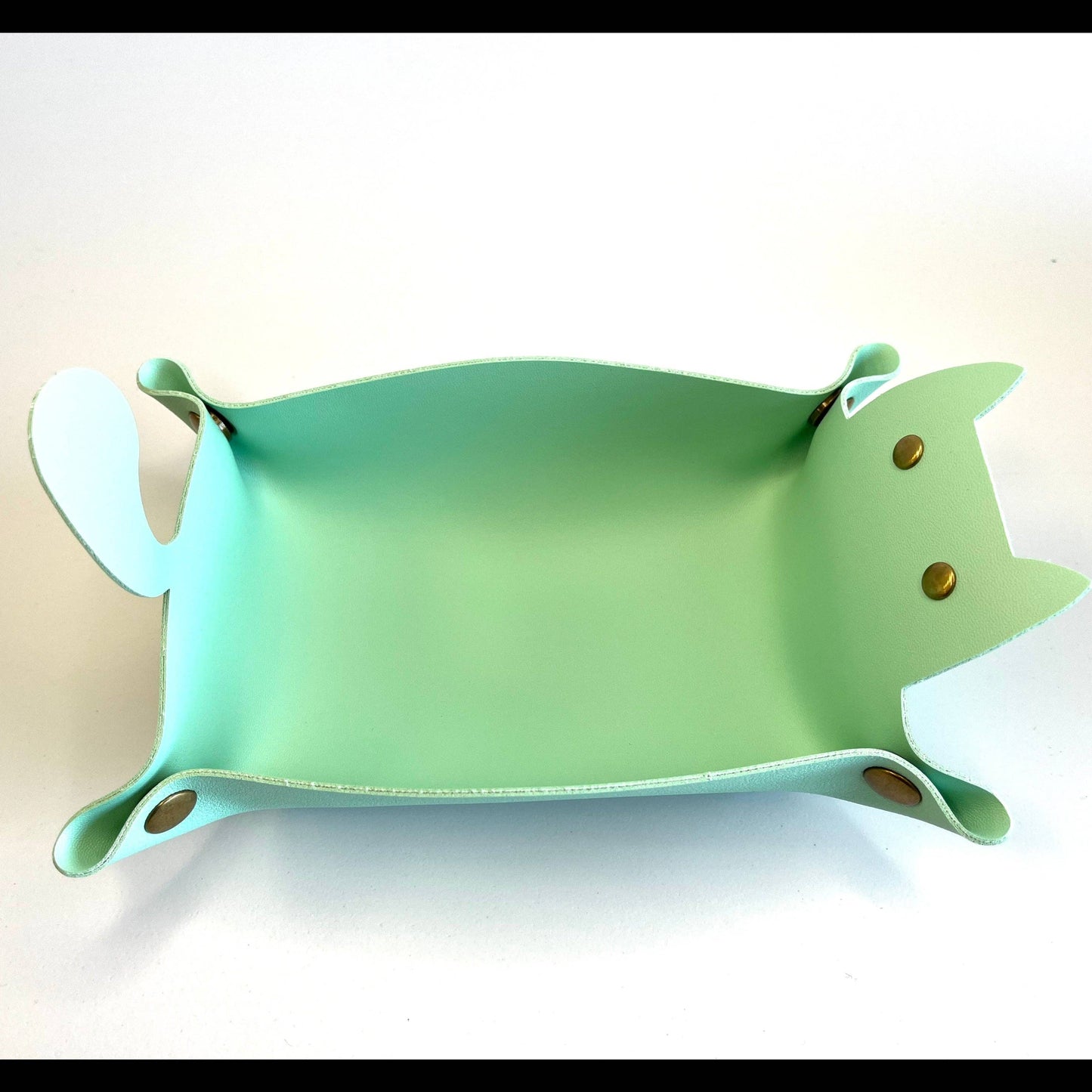 Cat dice tray - spearmint